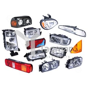 front and rear end truck lighting