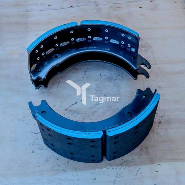 BRAKE SHOES WITH LININGS HENRED,LOAD AND BPW